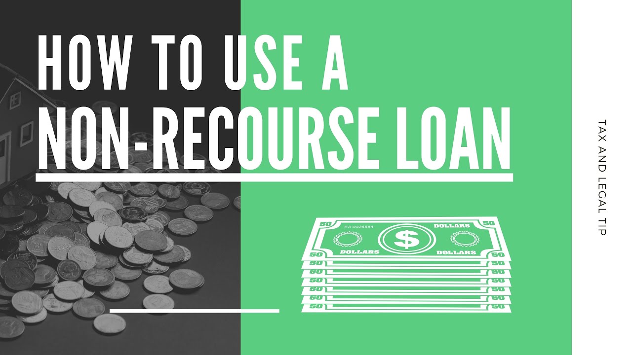 What is a Non-Recourse Loan and How to Use it | Mark J Kohler | Tax & Legal Tip