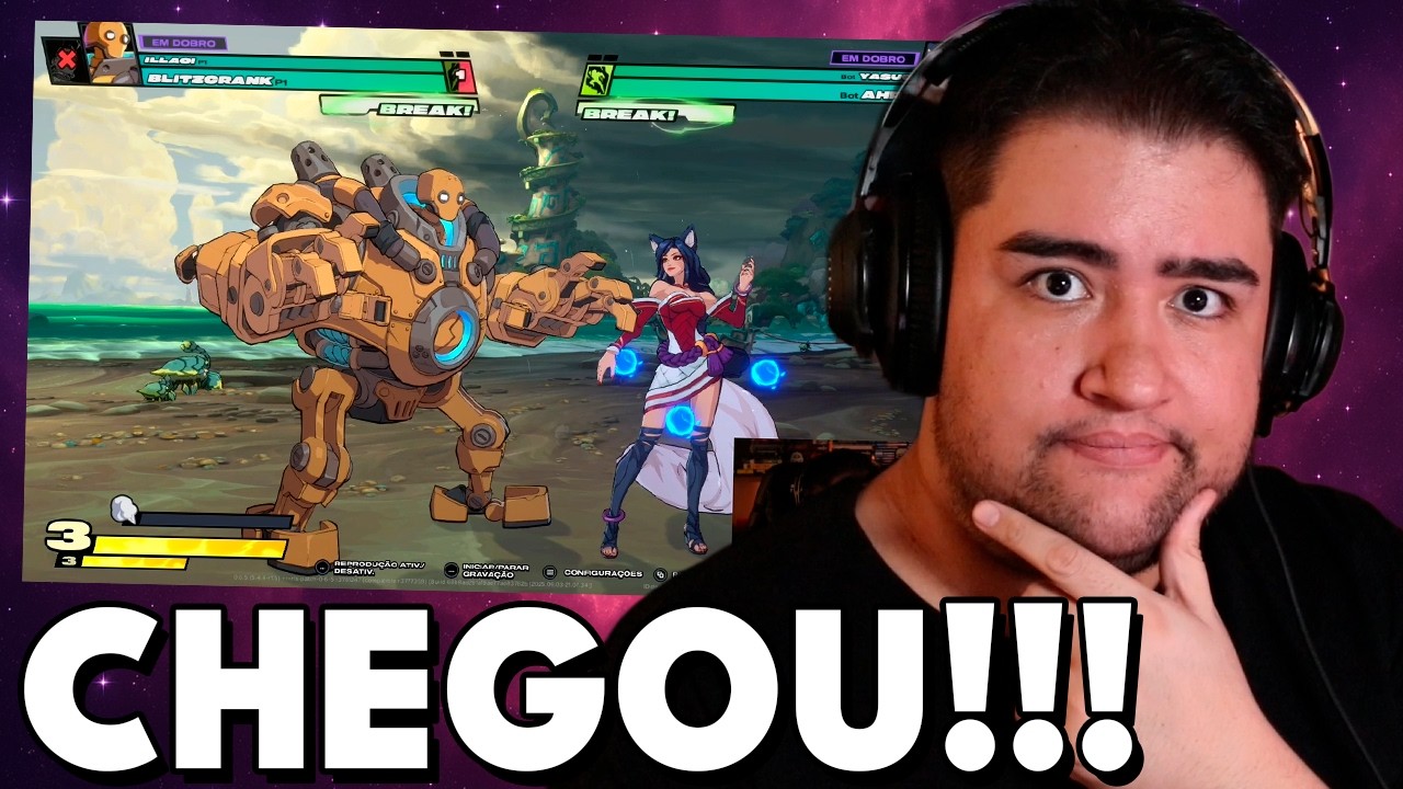 FINALMENTE TESTEI O BETA FECHADO DO 2XKO! O JOGO DE LUTA DE LEAGUE OF LEGENDS CHEGOU