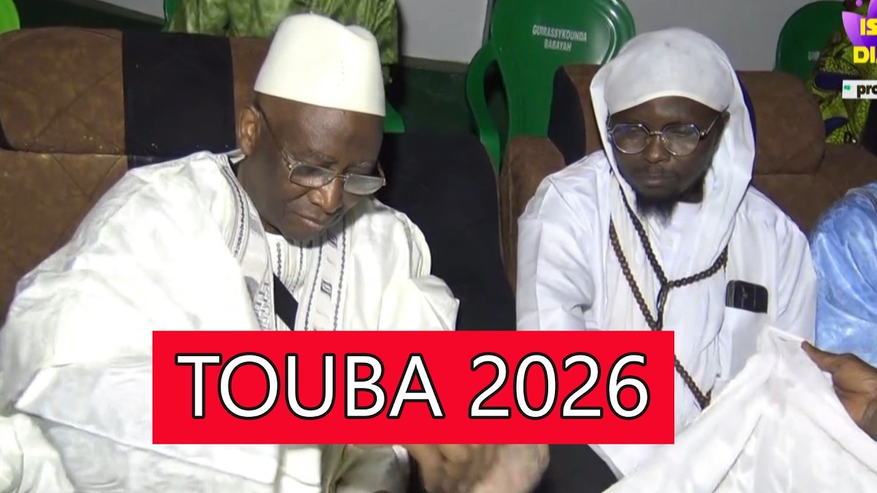 ISLAM DIAKHA GRAND FIDAOU BABA DJAMION ET SES FRÈRES LE 24/01/ 2026 A TOUBA