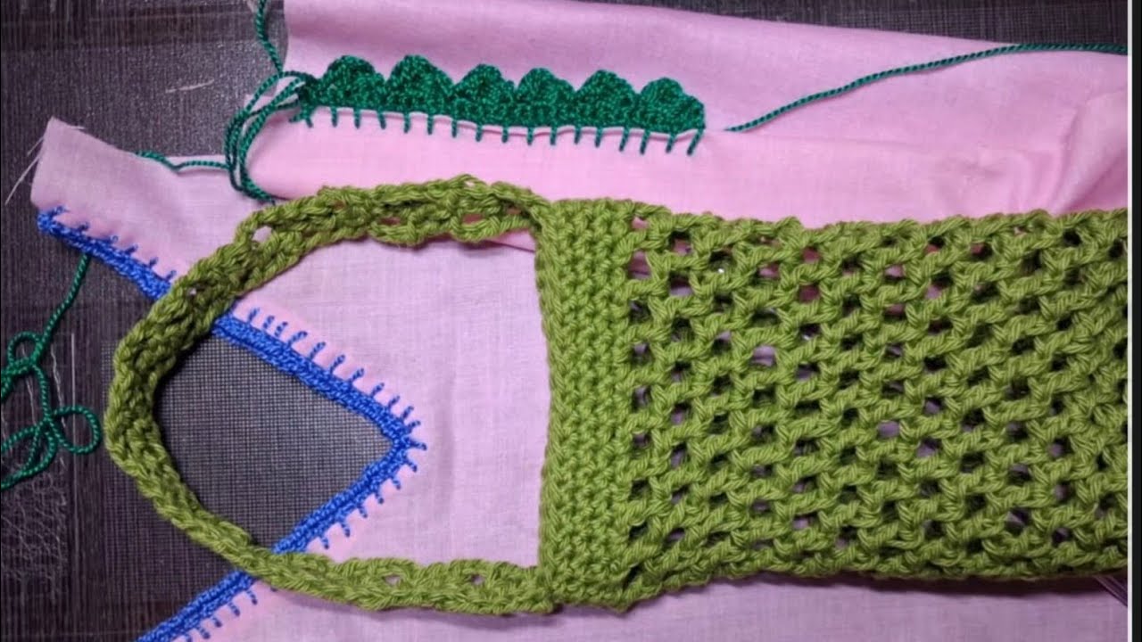Bottle holder/ Cover complete and Lace stitch pattern 