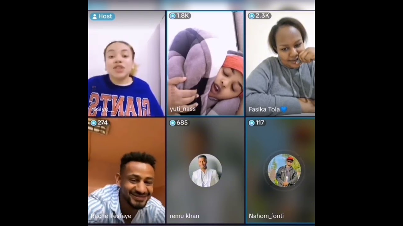 Rache tesfaye. Yuti. Rosiye. Ramu. Nahom fonti. Fasika. | Ethiopian tiktok |#ethiopia #ethiopian