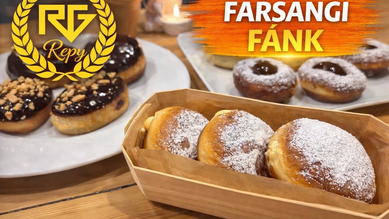 🍩 Szalagos Fánk - Farsangi Finomság: 🎭