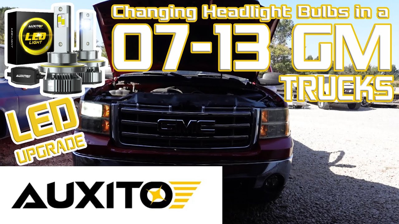 BRIGHT LED bulbs 2007-2013 GM Truck- AUXITO LIGHT