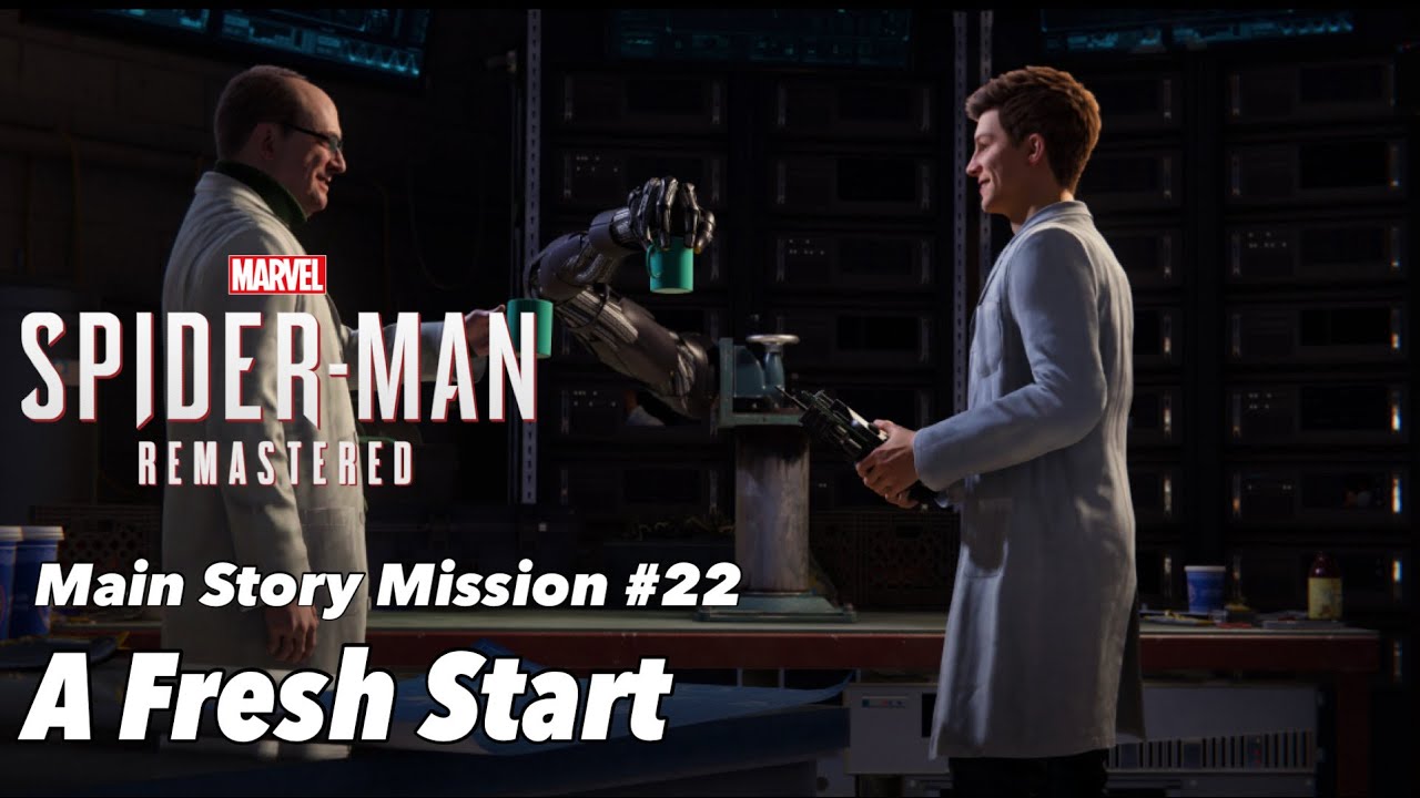 Marvel's Spider-Man Remastered [PS5 4K 60fps] - Mission #22 - A Fresh Start