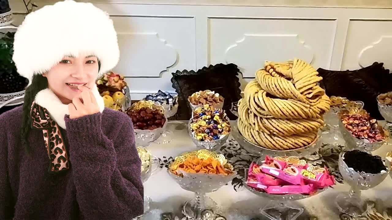 新疆古丽一家筹备过节，堆满了羊肉和民族美食，爸妈为啥吵架了？
