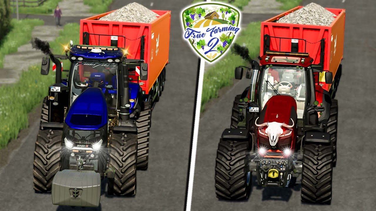 Case MAGNUM vs. Deutz WARRIOR! WER schafft die 100 Tonnen🚜 True Farming 2 #632 | Farming Simulator