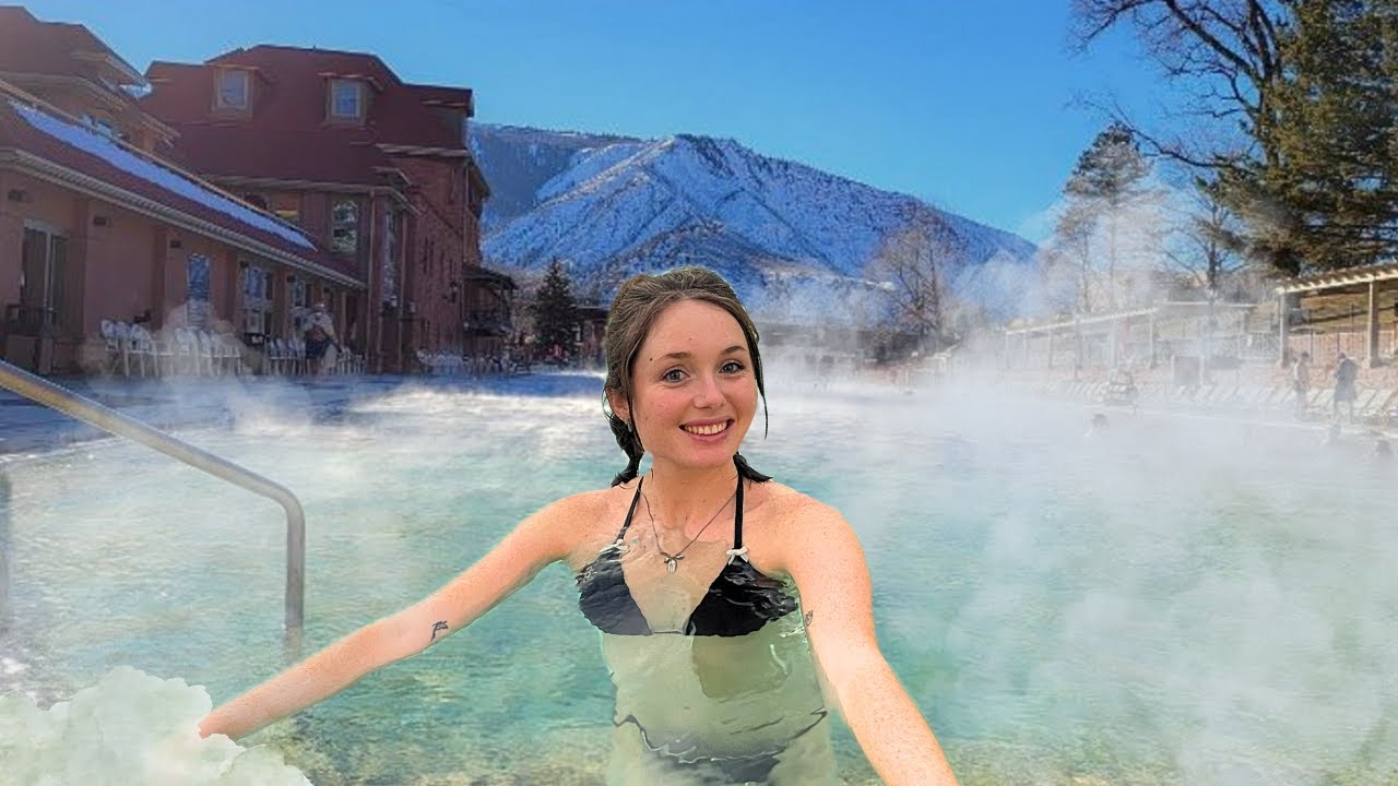 DIP IN GLENWOOD HOT SPRINGS ON CHRISTMAS DAY
