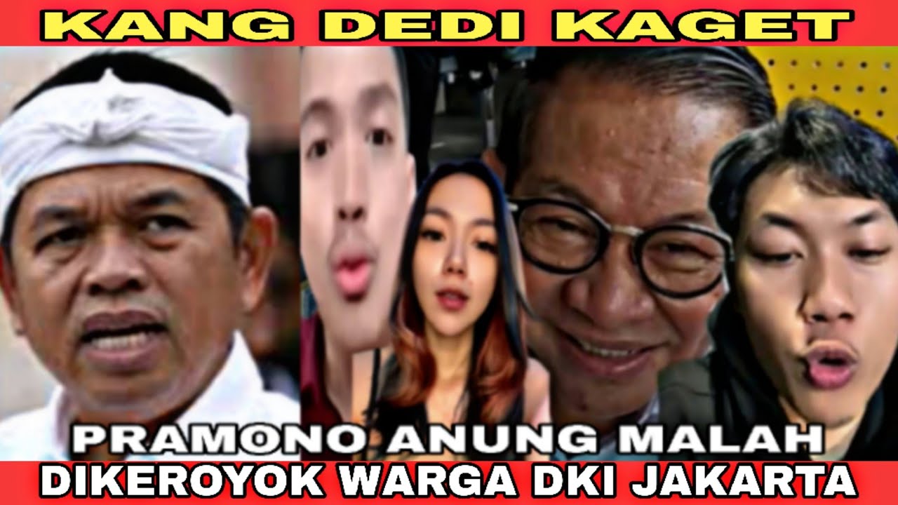 HEBOH‼️ PRAMONO ANUNG DIKEROYOK WARGANYA, OGAH IKUTI KEBIJAKAN KDM