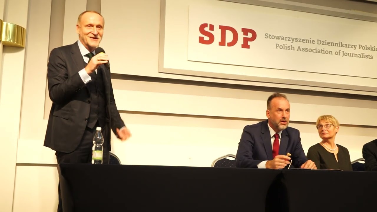 Nagroda Literacka im. JM 2022 - przywitanie pana Pawła Witaszka nowego fundatora i członka Kapituły