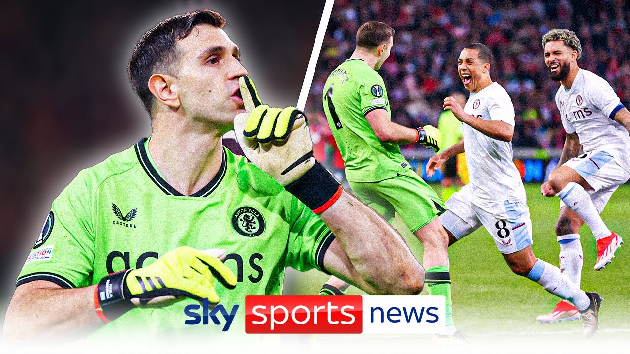 Penalty shoot-out drama! | Aston Villa are through to Europa Conference League semi-finals
