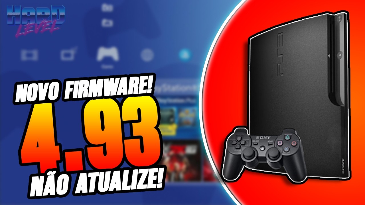 PS3 recebe novo update 4.93! NÃO ATUALIZE! Tudo o que você precisa saber!