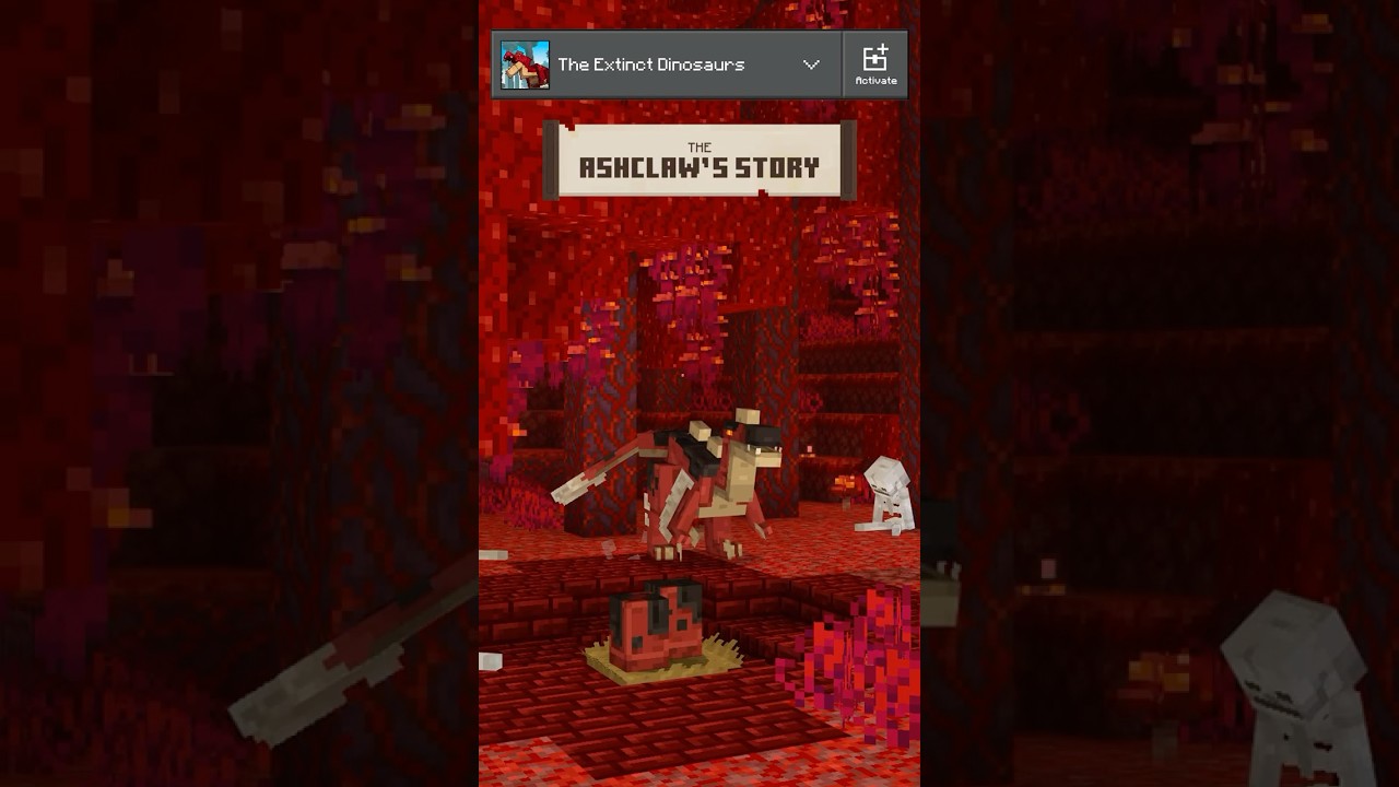 From Egg to Ally &ndash; The Ashclaw&rsquo;s Journey 🥚🔥 #Minecraft #Addon
