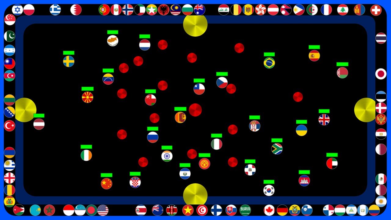 Loop Route Elimination ~Escape from the Cage~ | 100 Countries Marble Race