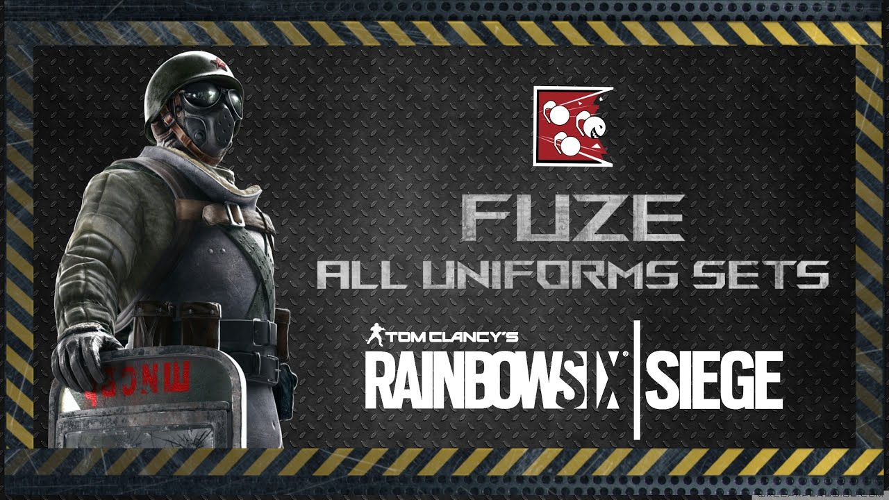 Fuze All Uniforms including Elite and *Black Ice Shield* - Rainbow Six Siege | R6 News
