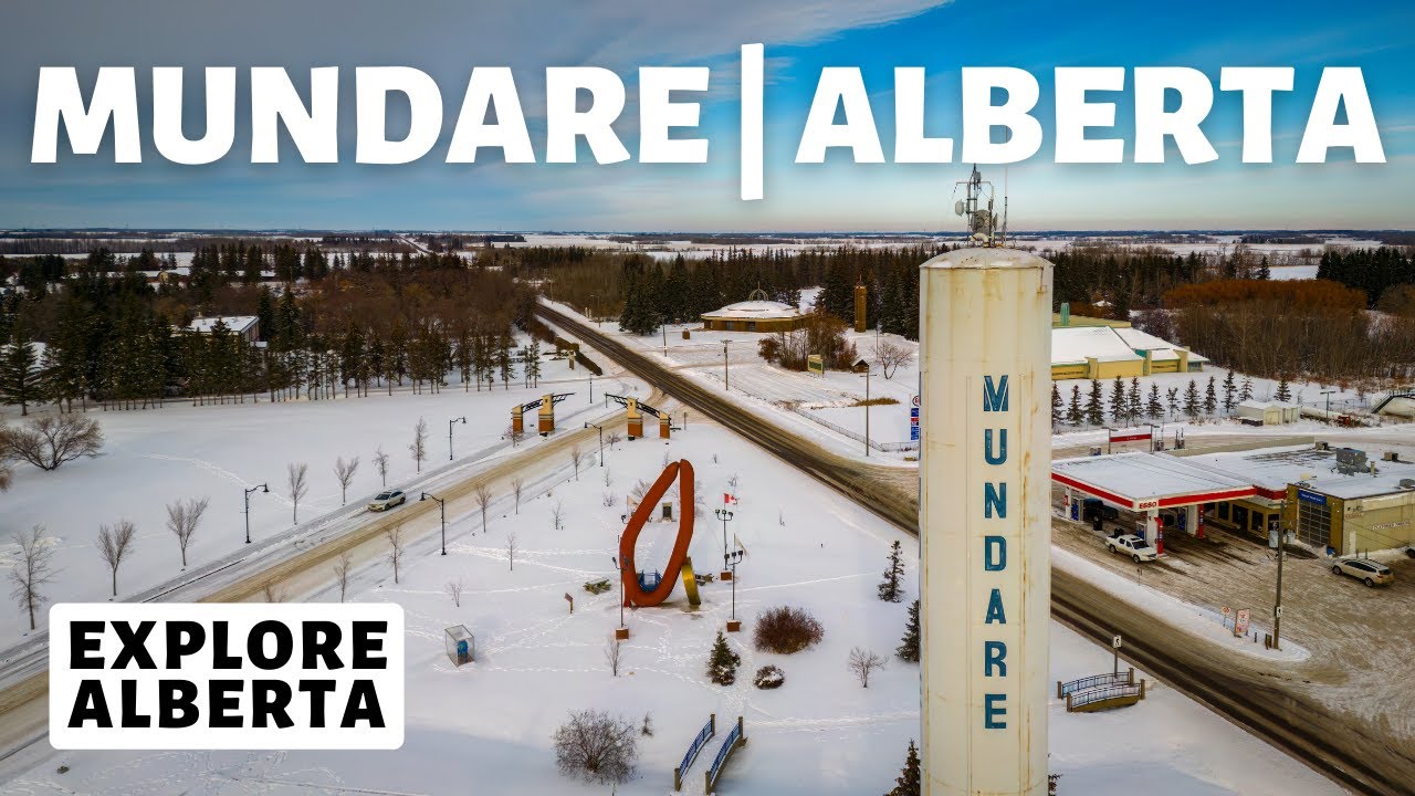 World's LARGEST Garlic Sausage!!! 4K Cinematic Drone Footage | Mundare, Alberta | Canada | Town Reel