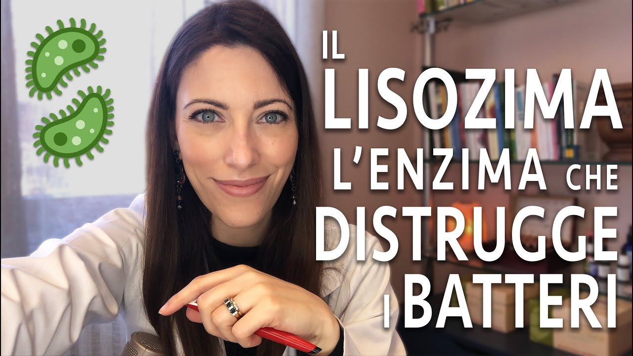 Il Lisozima, l'enzima che distrugge i batteri 🦠