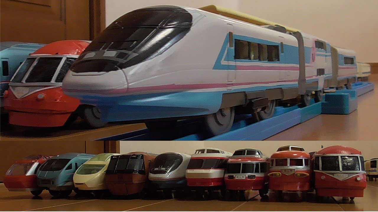 【最新版】小田急ロマンスカーミュージアムプラレール大集合鉄道博物館完成版2026～今回は新たに20000形ふう改造車両を加えて3000形あさぎりからふじさんまで新宿小田原箱根湯本江ノ島を走る実車入紹介