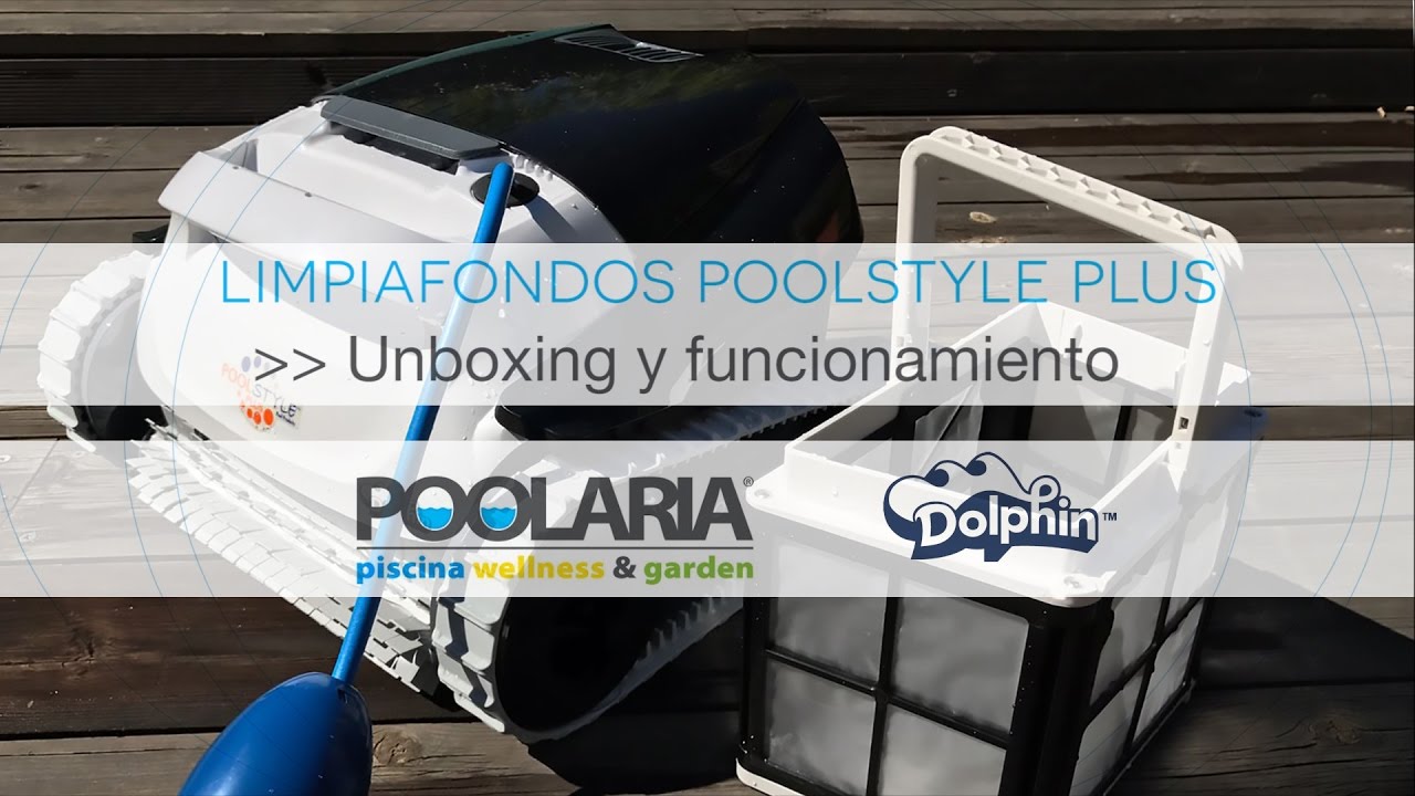 Limpiafondos Dolphin PoolStyle Plus Unboxing & Test