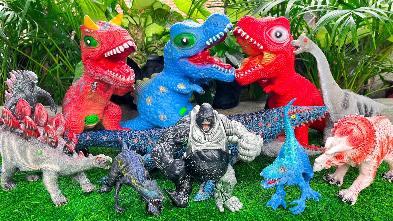Dinosaurus Jurassic World Dominion: T-rex/ Brachiosaurus/ Skibidi/ Spider-Man/ KingKong/ KingGidorah