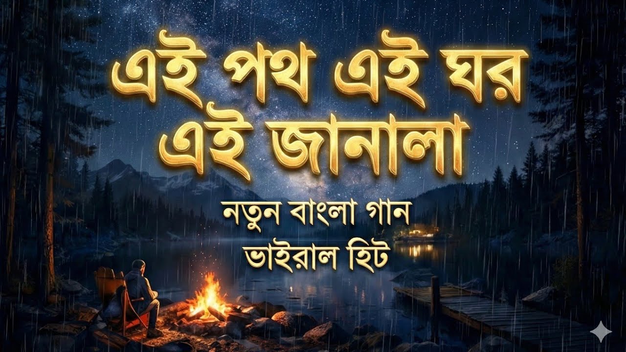 Ei Poth Ei Ghor Ei Janala | New Bangla Sad Song 2026 | Lofi Version