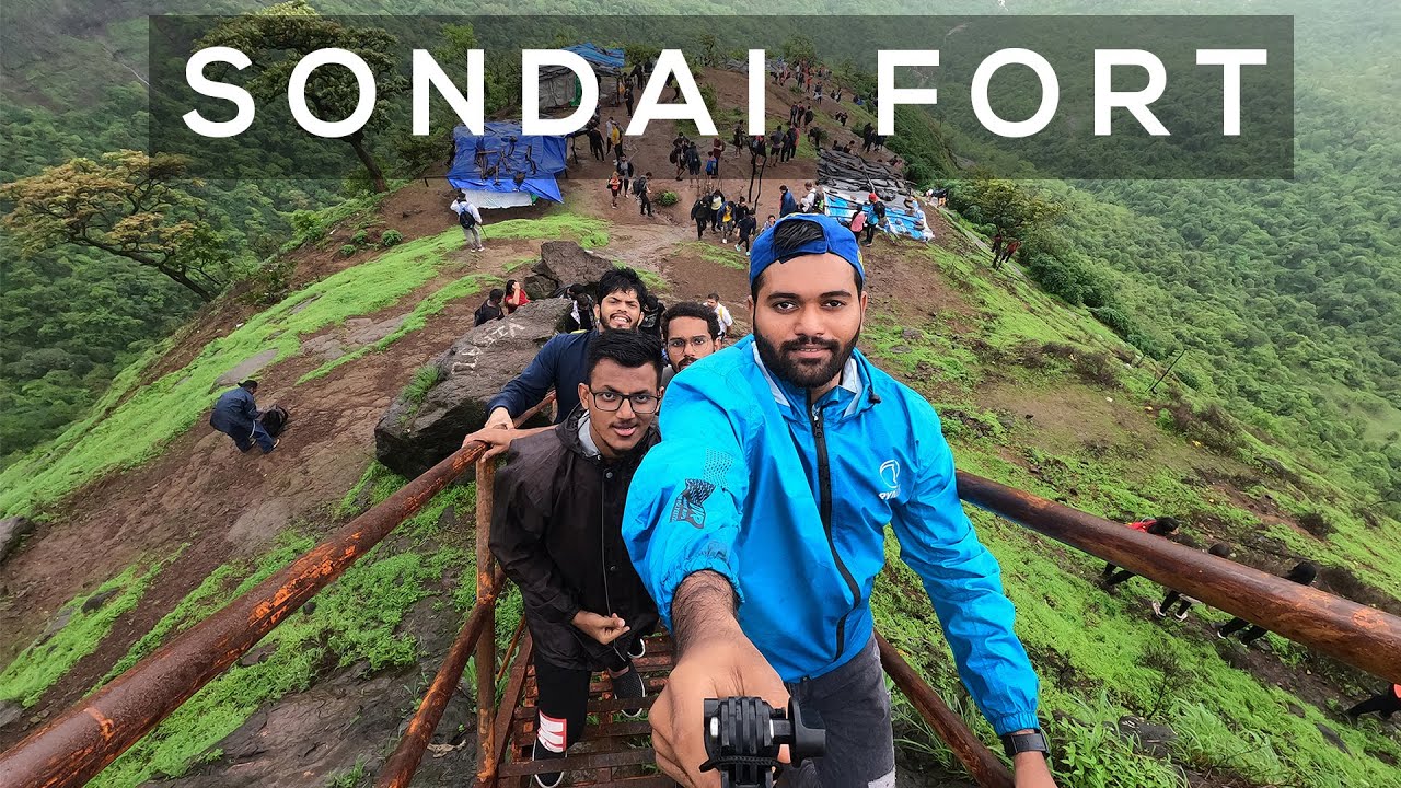 Bike Ride To Sondai Fort ( Karjat) | Complete Guide | Monsoon 2022 | First Trek Experience | 6THGEAR