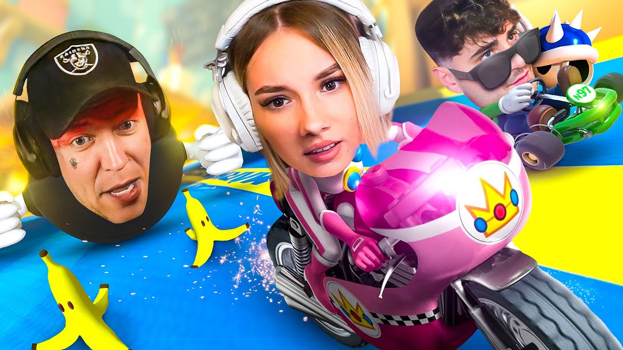 ES KRACHT IN MARIO KART 😂 | mit @montanablack , @EliasN97 , @LetsHugo , @RuiNPain1 & mehr