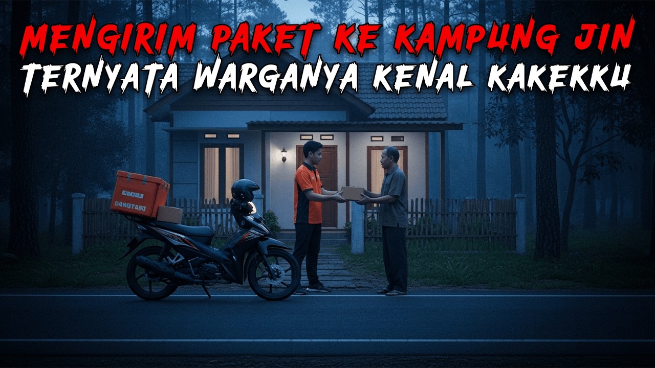 MENGIRIM PAKET KE KAMPUNG JIN. TERNYATA SEMUA WARGANYA KENAL DENGAN KAKEKKU