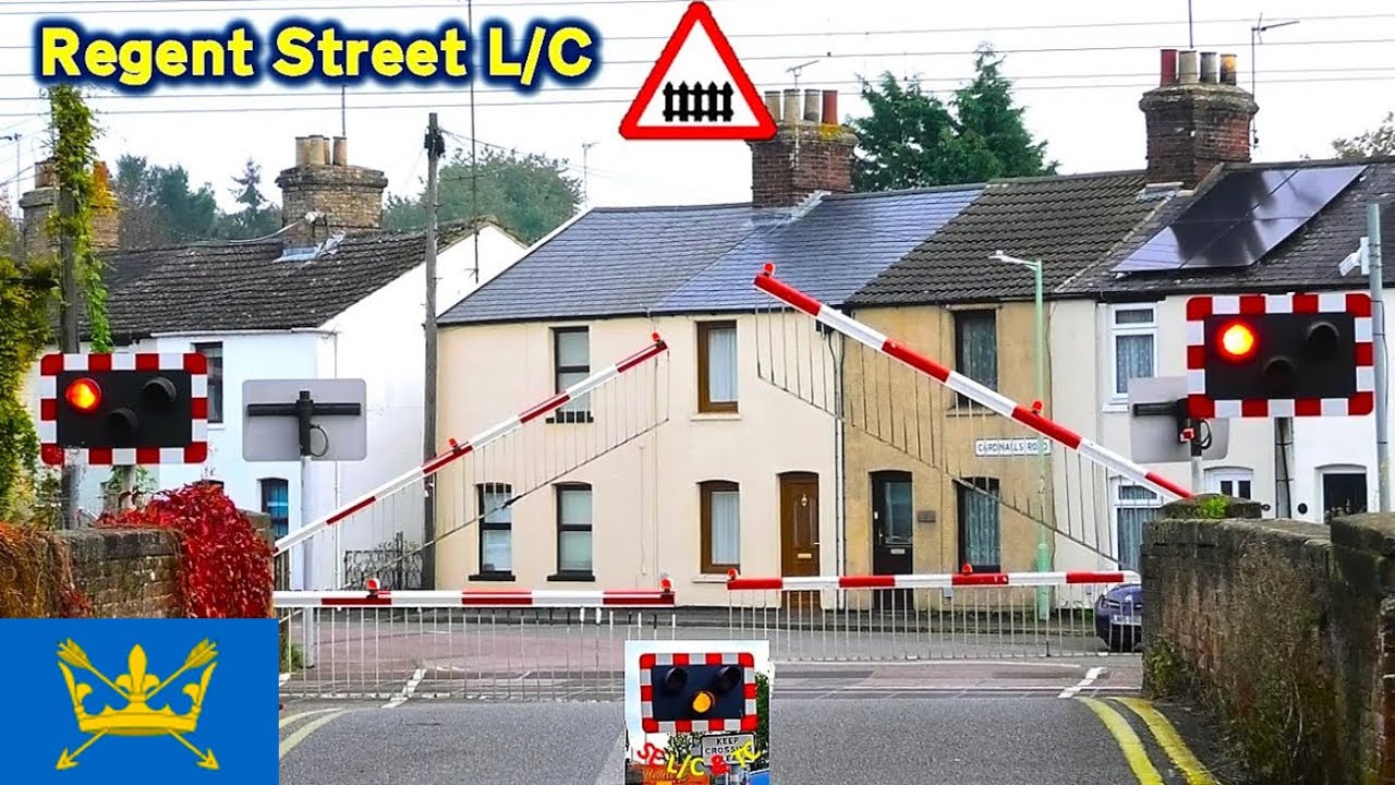 Stowmarket (Regent Street) Level Crossing, Suffolk