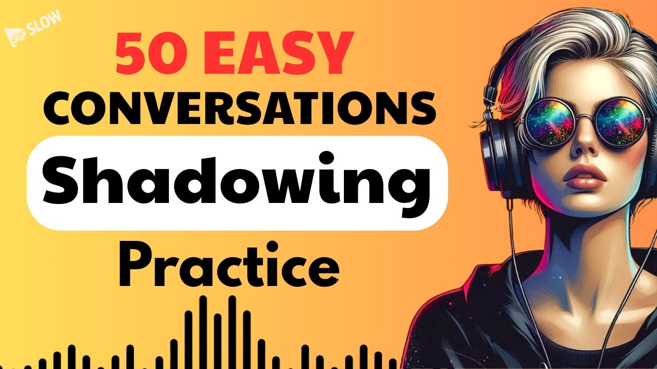 50 Simple English Conversations | Real Situations + Shadowing | Slow English Podcast | Episode 24