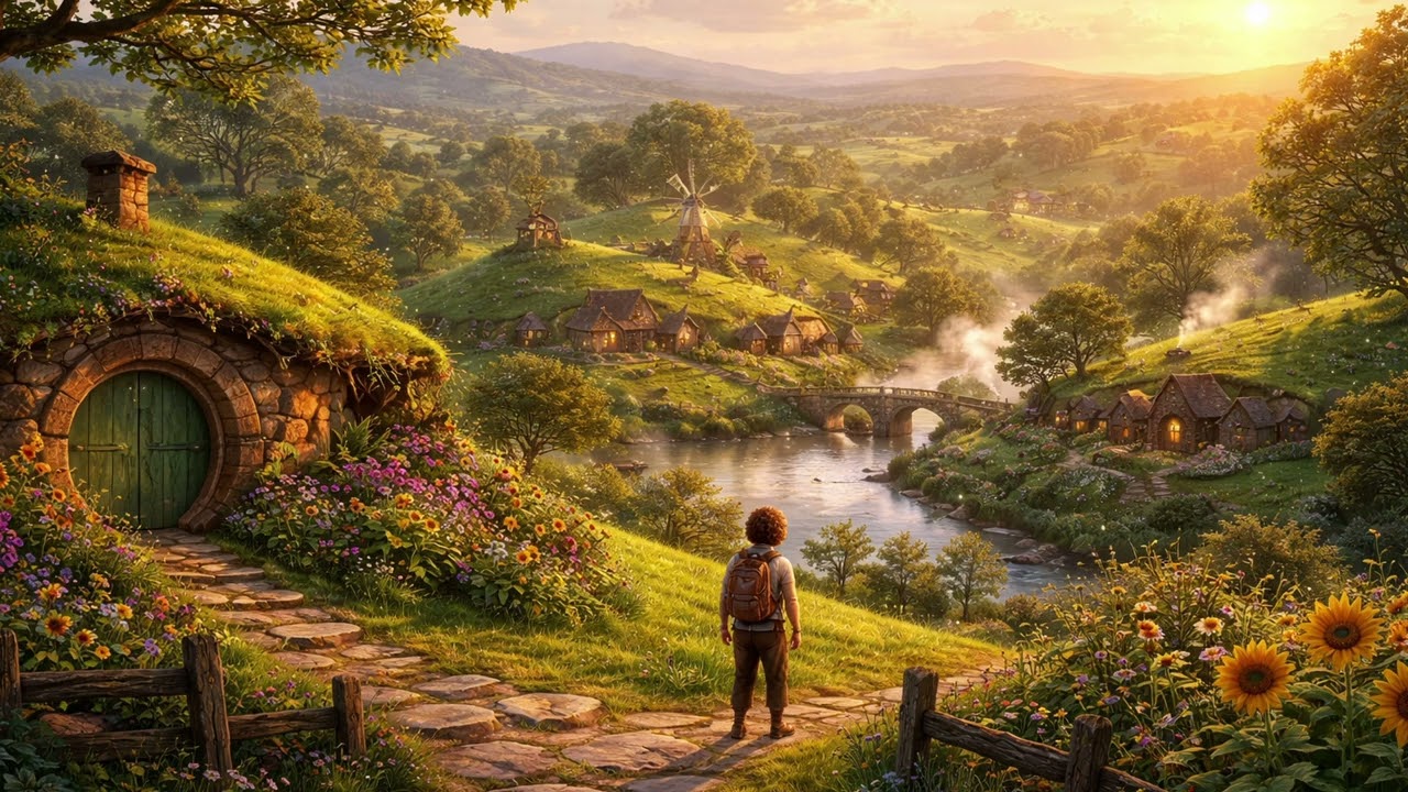 Shire Dreams, VERSION 2 #LOTR #lordoftherings #lordoftheringsfan