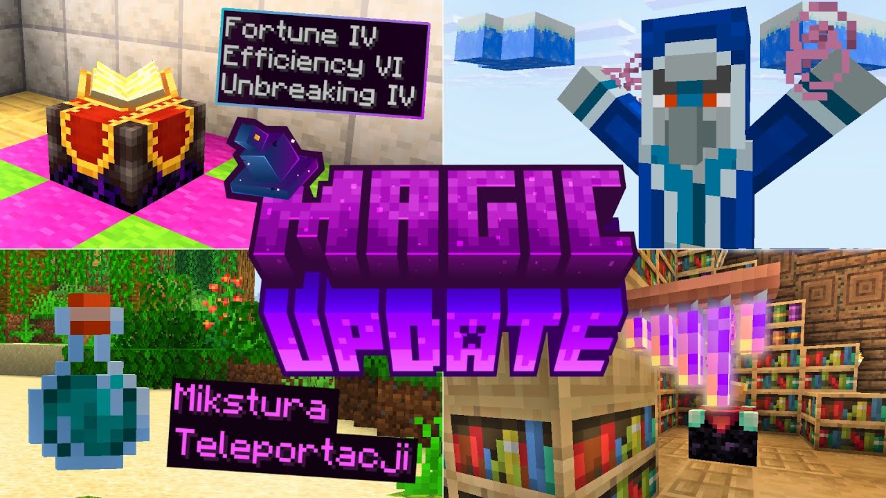 NADCHODZI Aktualizacja MAGII w Wiosennym DROPIE? Rzeczy, Które Powinny Być w Minecraft!