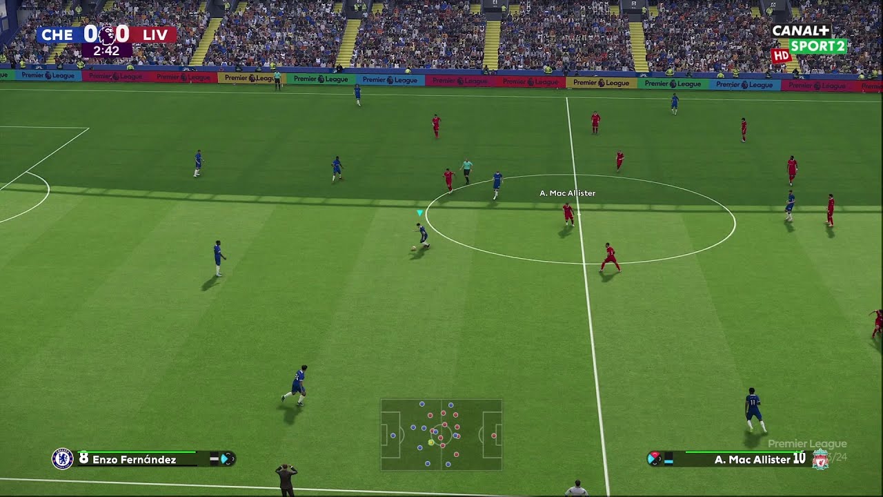 Football Life 2024 - Immersive Gameplay | Chelsea vs Liverpool (PC)