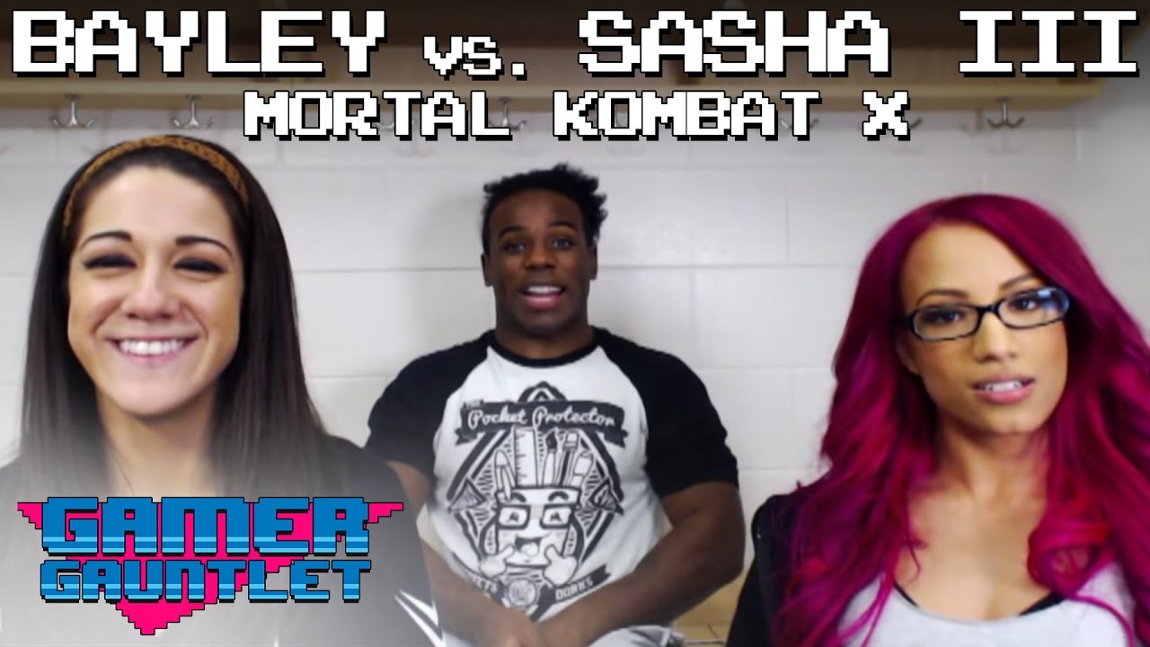 Bayley vs. Sasha Banks III (Mortal Kombat X Makeup Punishment) — Gamer Gauntlet