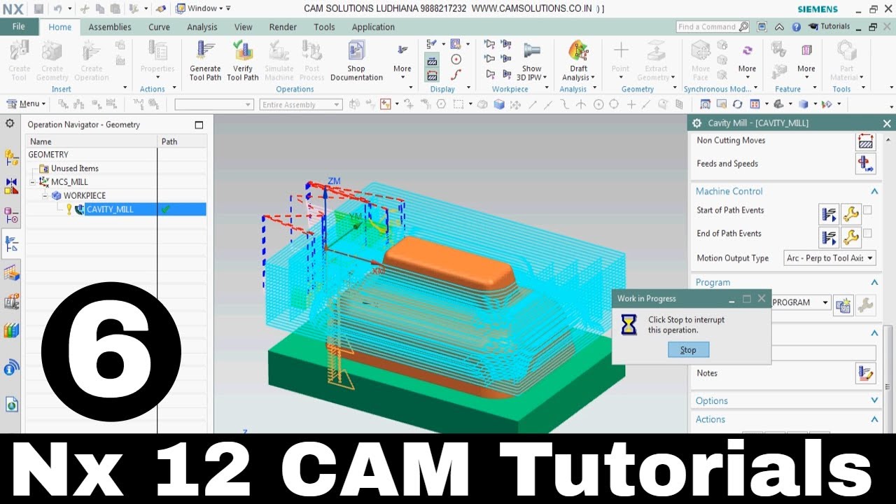 Siemens Nx 12 Cam programming tutorials for beginners in Hindi | Nx 12 cam In hindi #nx #cnc #cam