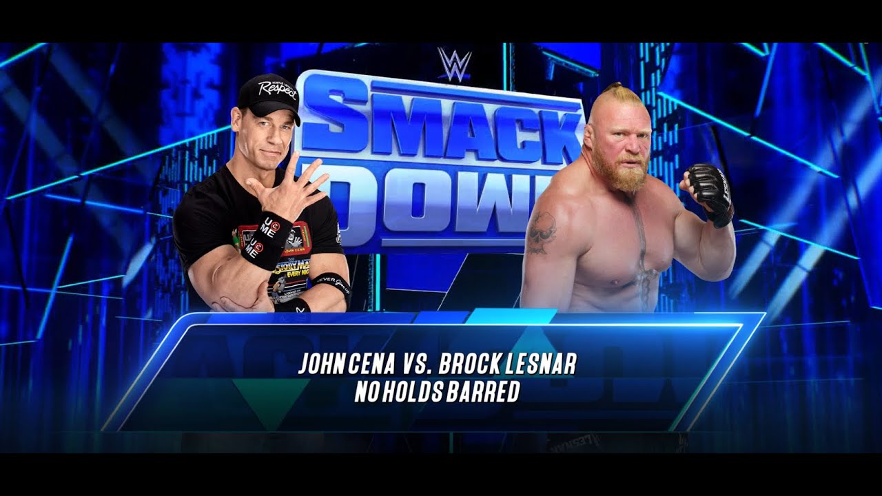 John Cena vs. Brock Lesnar – Epic WWE 2K23 Showdown! Brutal Battle for Supremacy!