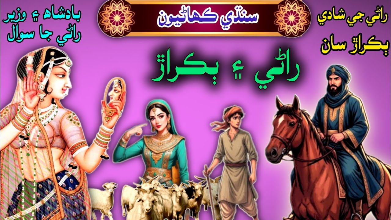 The story of the queen and the goat & Rani Aen Bakrar Je Kahani | Sindhi Kahani‎ | Ms story 