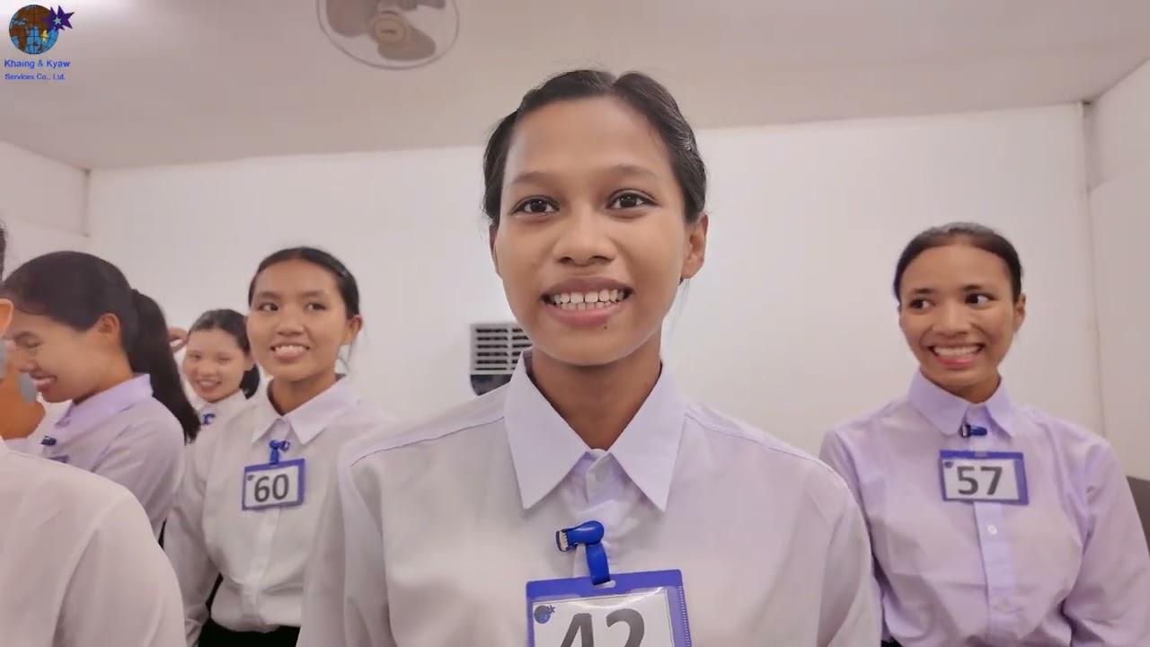 Training Visa စားသောက်ကုန်ထုတ်အလုပ်ဖြင့် အင်တာဗျူးအောင်မြင်သွားကြတဲ့ သင်တန်းသူများ
