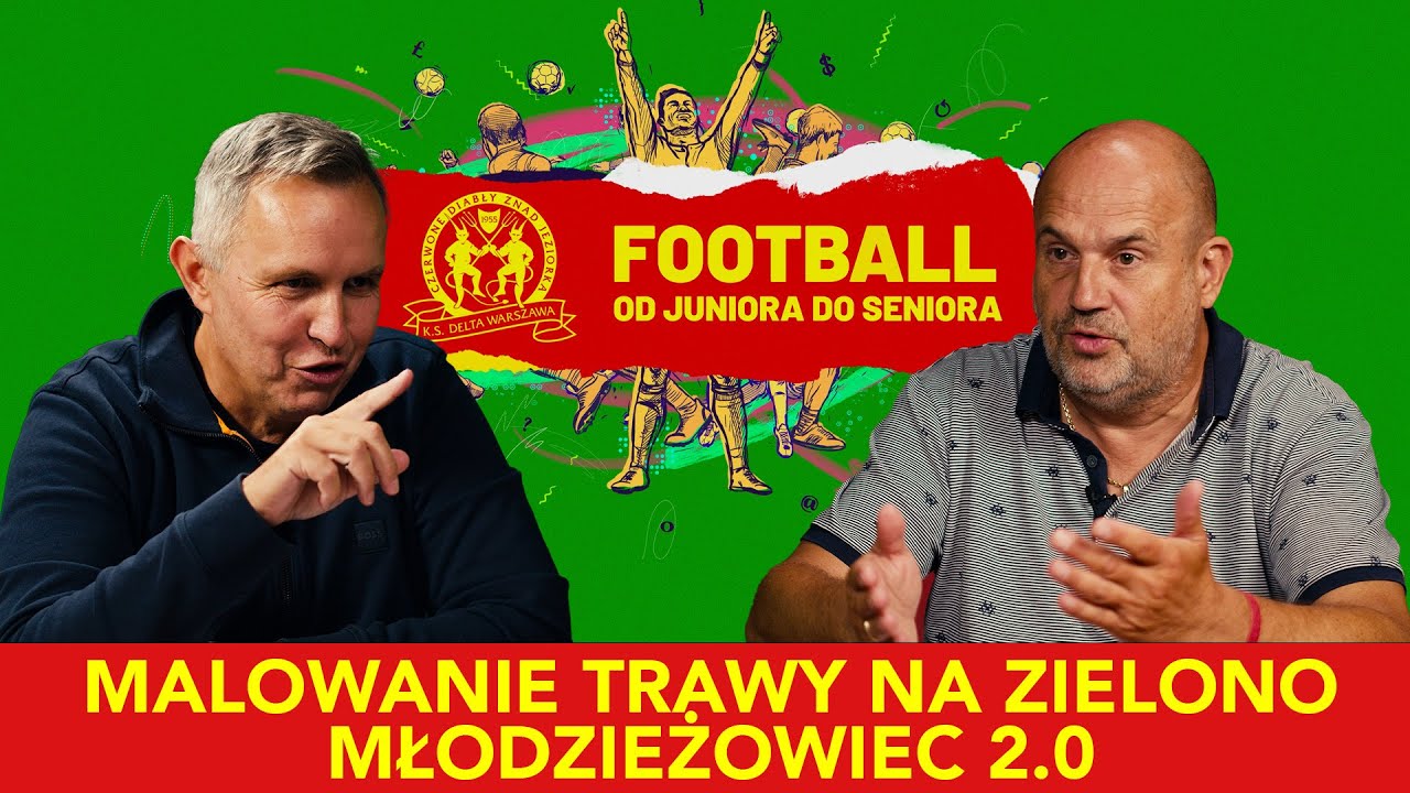 Football - Malowanie trawy na zielono. Młodzieżowiec 2.0