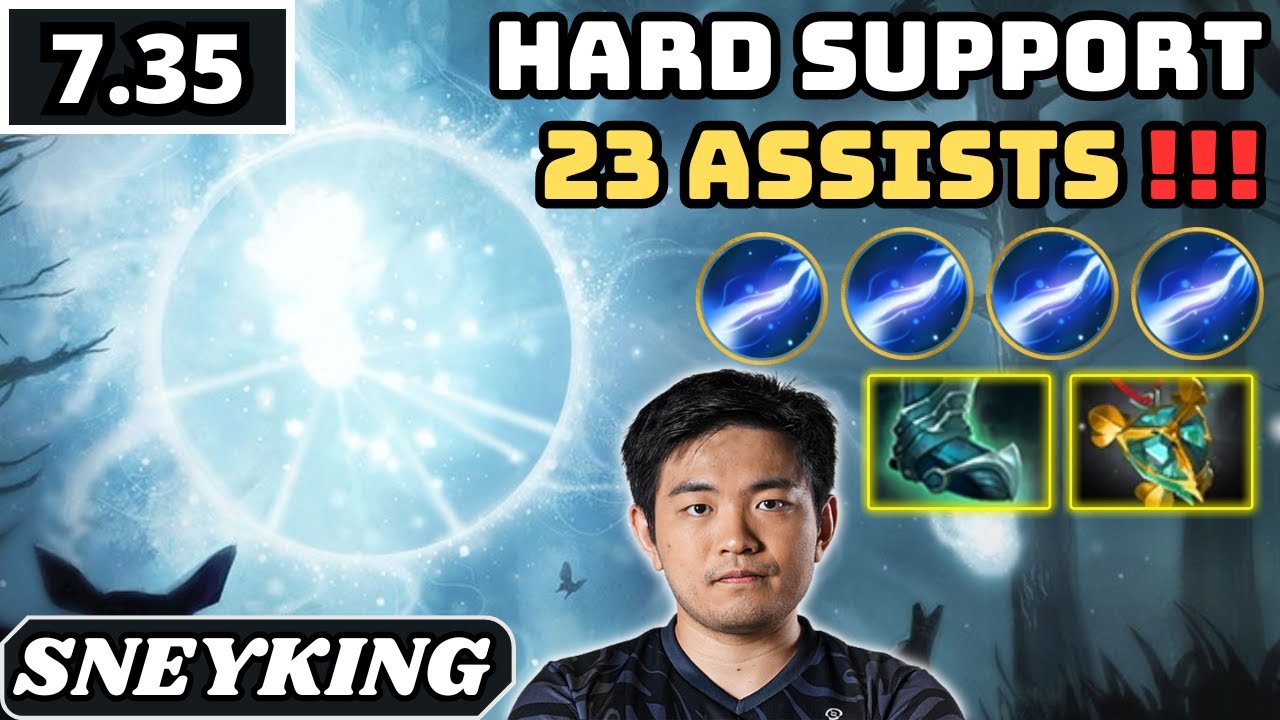New PATCH 7.35 - Sneyking Io Hard Support Gameplay 23 ASSISTS - Dota 2 Full Match Gameplay
