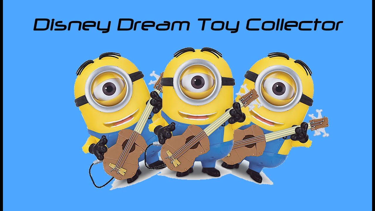 Minion Stuart With A Guitar and McDonald Happy Meal Toy