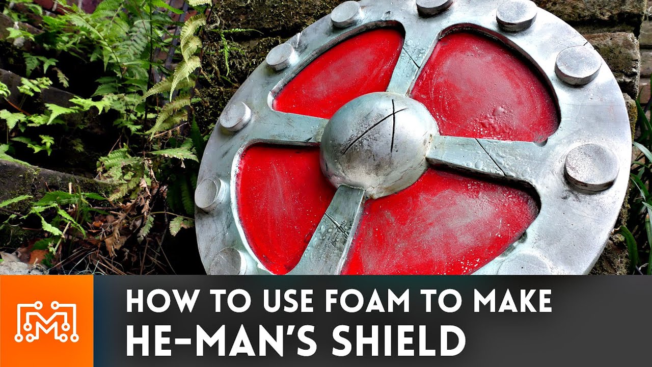 He-Man's Shield from floor mats // How-To | I Like To Make Stuff