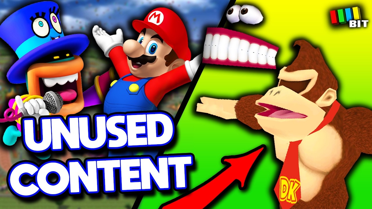 Mario Party 8 Unused Content | LOST BITS! [TetraBitGaming]