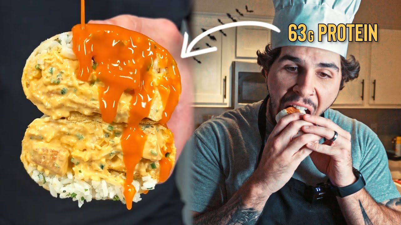 HIGH PROTEIN BUFFALO CHICKEN BURRITO (MEAL PREP) | BUST OR DUST EP. 1