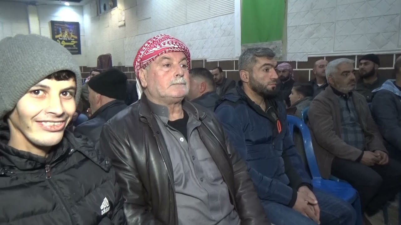 ذكرى زفاف العريس حسين وليد نجار من افراح شباب تادف بيت نجار الفنان زكريا خيري