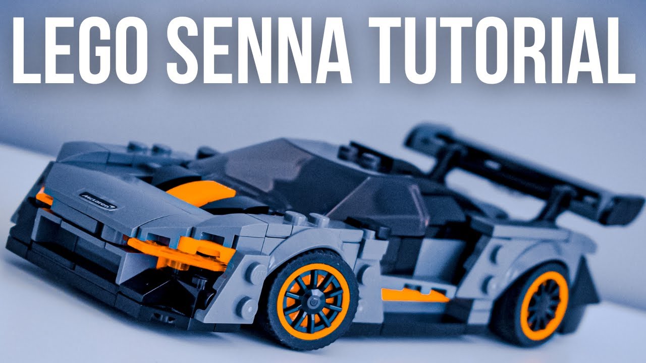 Учебное пособие по конвертации Lego McLaren Senna 8 Stud Wide MOC