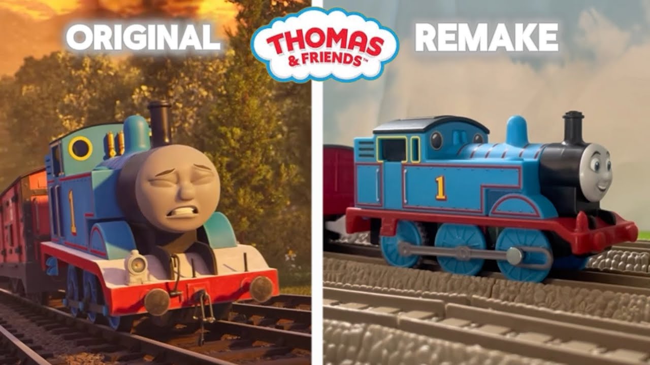 Thomas in danger || remake || Thomas and friends railway stories 