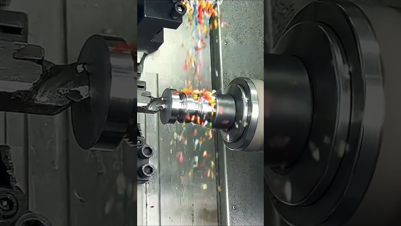 CNC लेथ मशीन पर परफेक्ट थ्रेडिंग 🔩🔥 