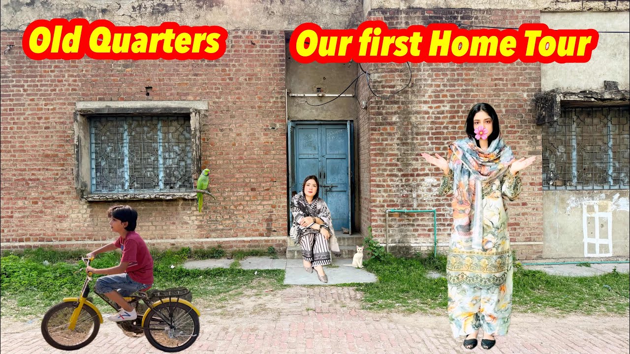 Finally our Old Home Tour|🌷🏡A House Tour At Quarters|Most Requested Vlog💌|Pure Village Work✨