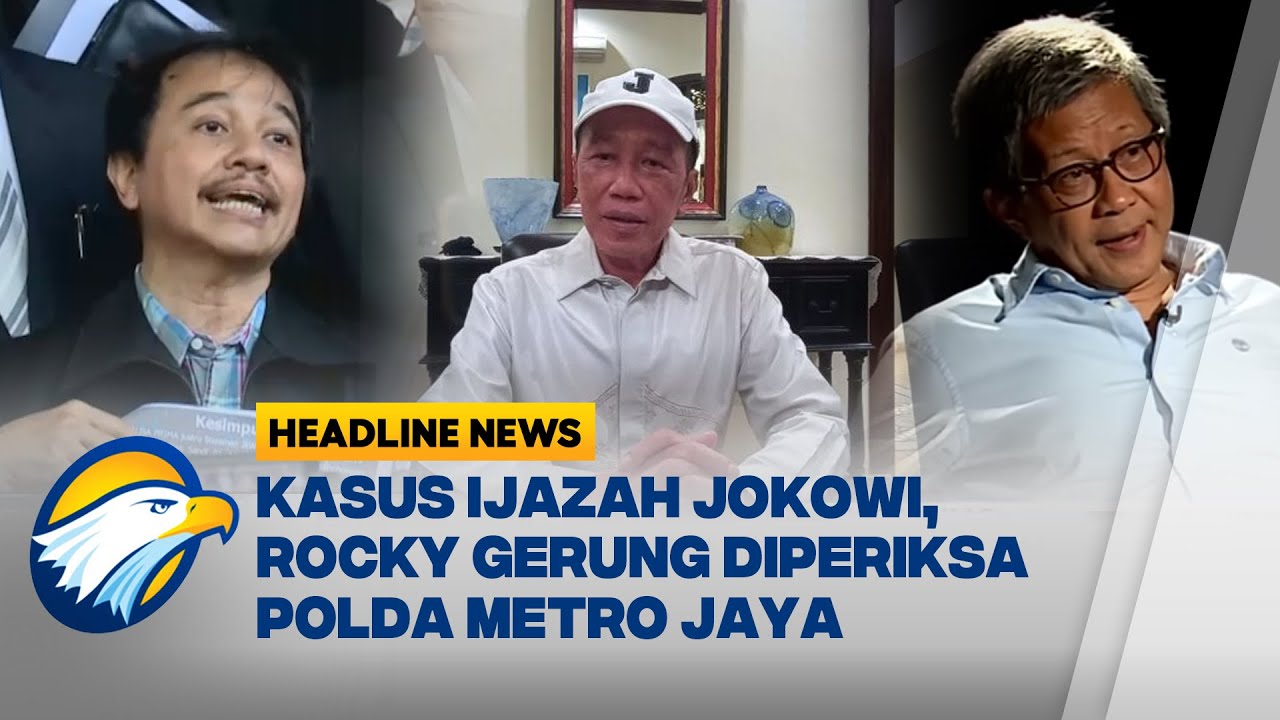 [HEADLINE NEWS, 27/01]  HARI INI! Polda Metro Jaya Periksa Rocky Gerung