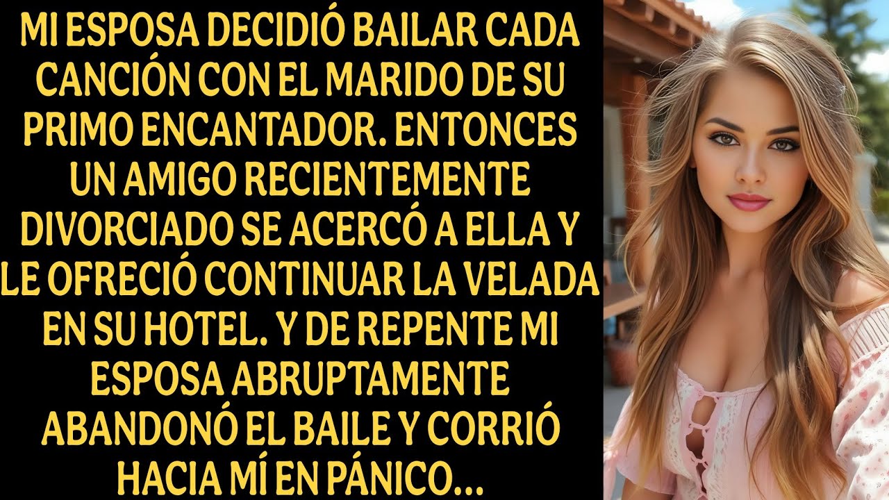 Mi esposa decidió bailar cada canción con el marido de su primo encantador...